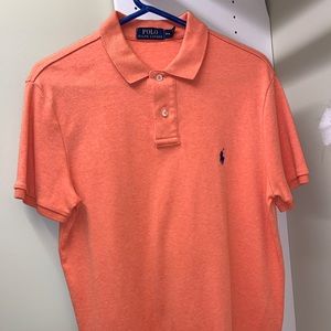 Orange Ralph Lauren Polo Shirt
